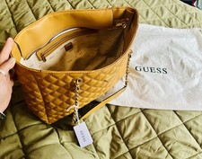 Guess Quilted Shopper Bag Brand New Quilted faux leather exterior.