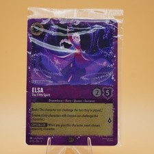 Elsa-The Fifth Spirit Sealed 6/P3 Foil Promo Azurite Sea Lorcana