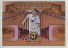 2019-20 Panini Gold Standard Solid Gold AU /79 Michelle Akers #SG-17 0i7k