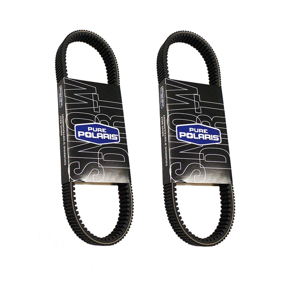Polaris 3211078 Drive Belt 2001-2010 Edge LX Trail RMK Indy Snowmobile 2-PACK Foto 2 de 2