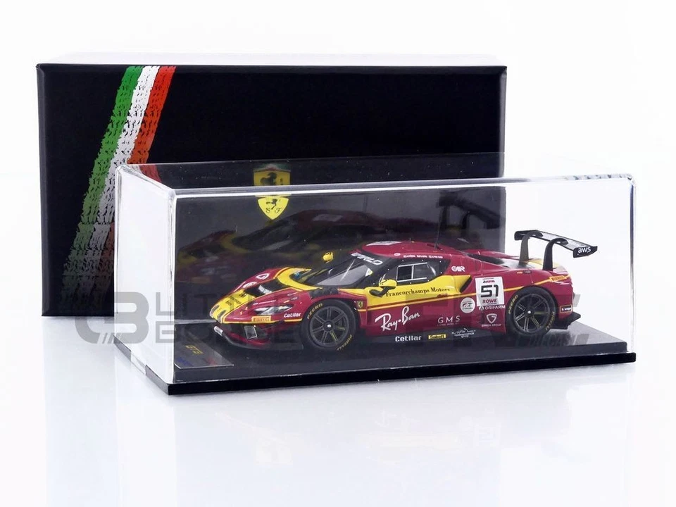 LOOKSMART 1/43 - FERRARI 296 GT3 - 3RD 24H SPA 2025 LSRC206 - Image 1 of 1