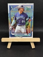 2024 Bowman Julio Rodriguez #90 Chrome Mojo Refractor