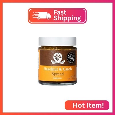 Nutural World - Smooth Hazelnut and Carob spread 6 Oz (170g) Award Winning produ