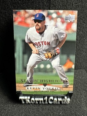 KEVIN YOUKILIS 2008 Upper Deck #745 Season Highlights (Buy 10 get 10 Free)