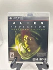 Alien: Isolation Nostromo Edition PS3 CIB W/ Manual - PlayStation 3 PS3 Tested