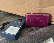 Canon PowerShot SD1400 IS 14.1MP Digital ELPH Camera Pink W/Battery Charger