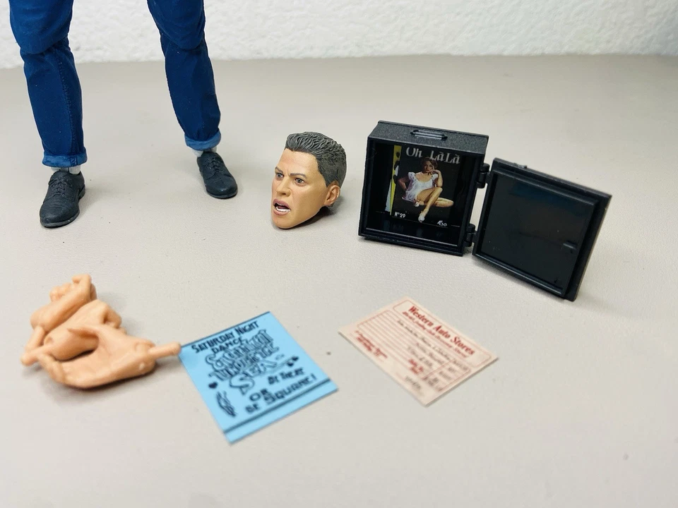 Neca Regreso al Futuro ALMANAQUE DEPORTIVO Biff Tannen Suelto Foto 4 de 4