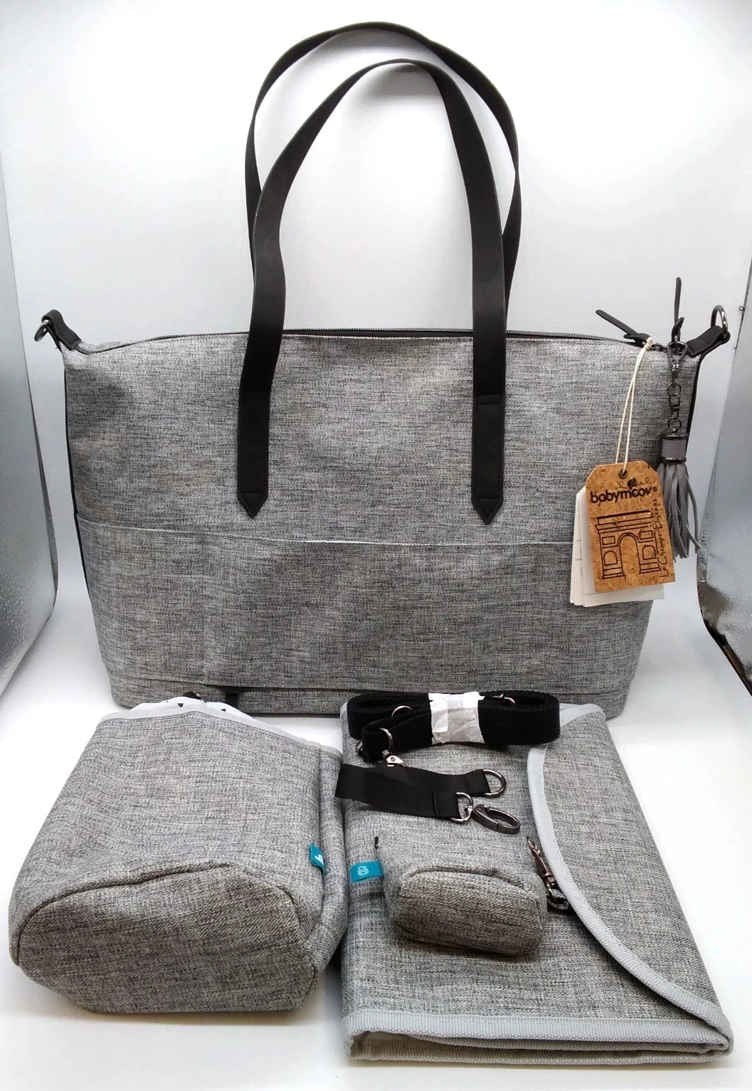Babymoov Champs-Elysées Baby Changing Bag (Smokey Grey) - Nappy / Baby Bag
Opens in a new window or