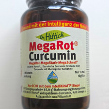 Dr. Hittich MegaRot Curcumin - 90 Kapseln - BCM-95 Vollspektrum-MHD 09/2027 OVP