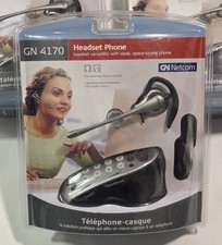 Compact analog corded telephone  headset system for Home Or office