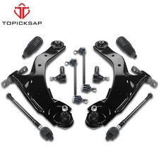 10Pcs Front Lower Control Arms Kit For 2003-2009 TIBURON KIA Spectra Spectra 5