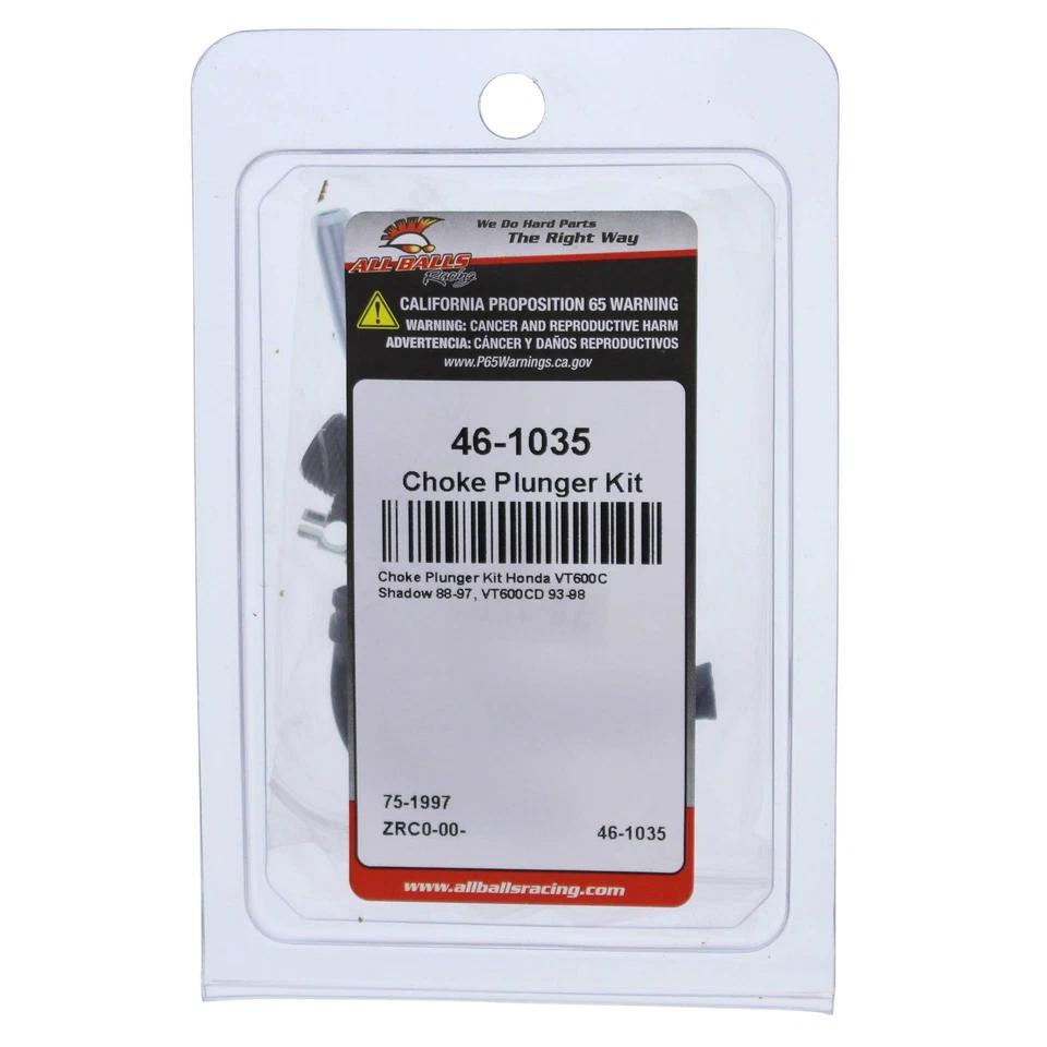 All Balls Choke Plunger Kit (46-1035) For Honda VT600C Shadow 88-97 Foto 4 de 4