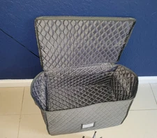 2PC Storage Containers Wine Glass  Champagne Glasses Case Box Chest Craft  Items