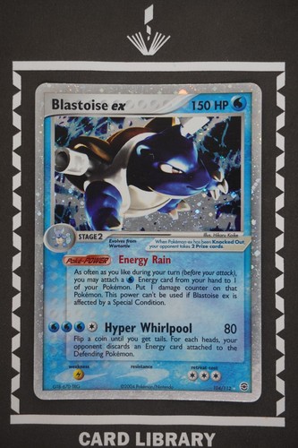 Blastoise ex - EX FireRed & LeafGreen Holo - 104/112