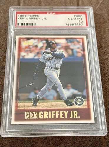 1997 Topps - Ken Griffey Jr #300 PSA 10