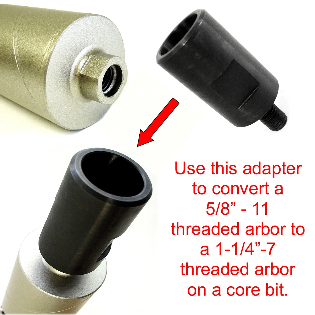 Core drill adapter deals