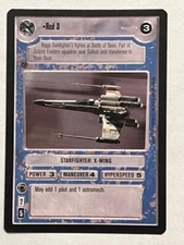 Star Wars CCG Premiere Limited BB LS Rare - Red 3 SWCCG