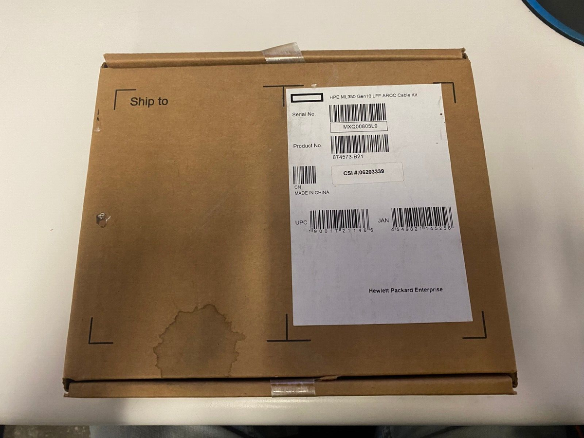 HPE ML350 Gen10 LFF AROC Cable Kit 874573-B21 | eBay