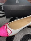 New In box A. Soliani Bais Fuxia White Flat/pink Cap Size 37 EU — photo 2