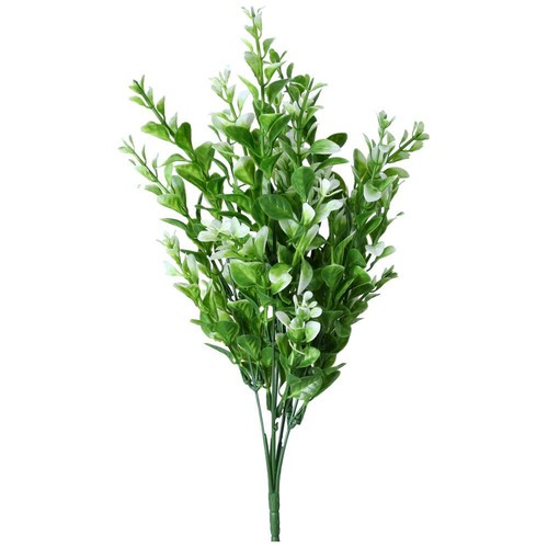 künstlicher Zweig Dekozweig Kunstblumen Blätterzweig Blätter Blatt Dekoblume - Bild 3 von 5