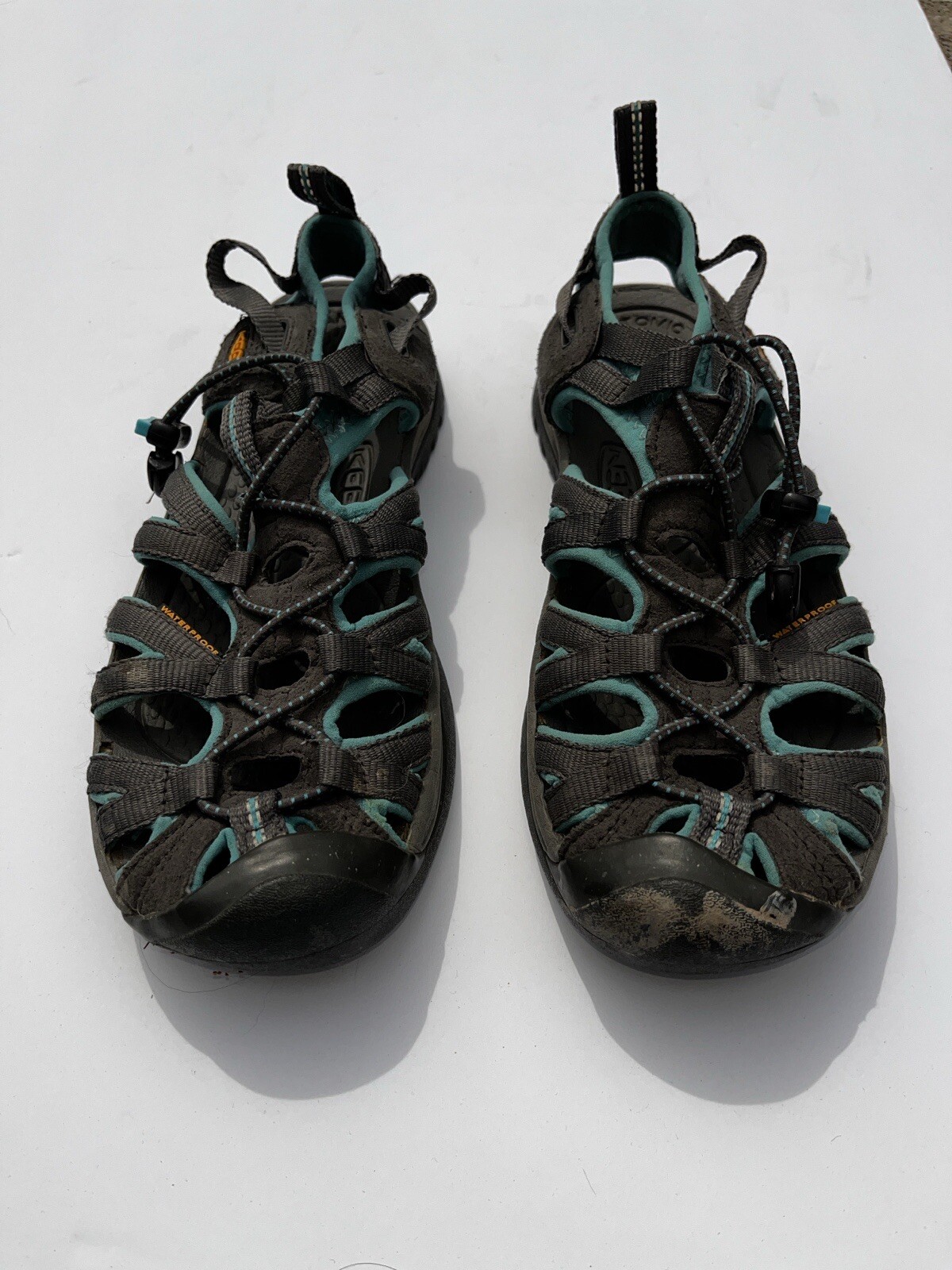 Sandali KEEN scarpe da acqua grigio acqua donna taglia 7 plantare anatomico