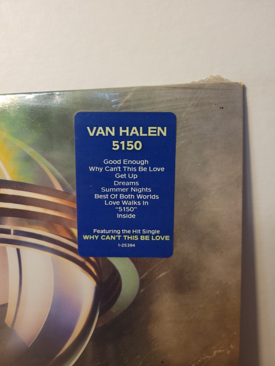 Van Halen 5150 Sealed 1986 Warner Bros. Records With Hype