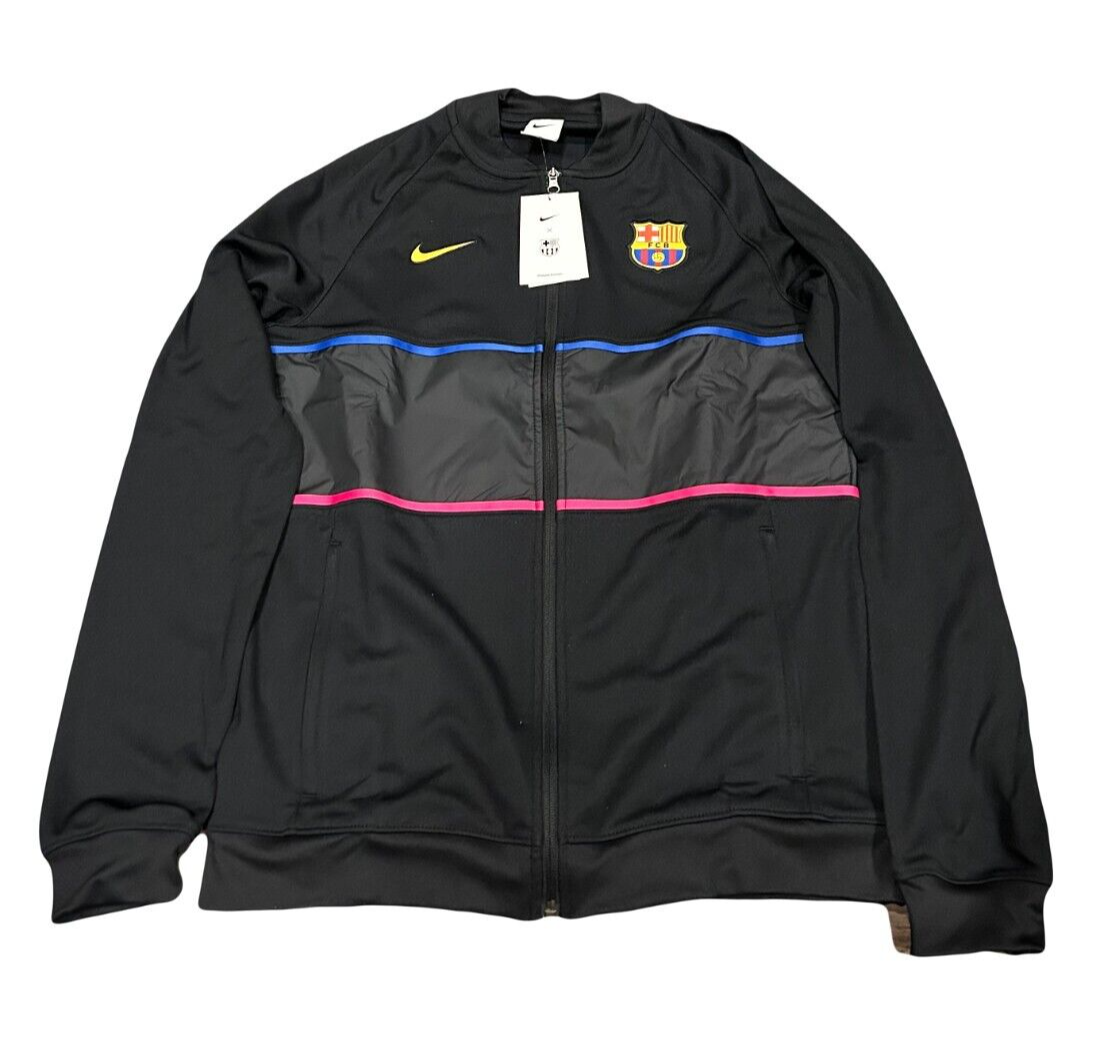 NWT New FC Barcelona Nike L96 Full-Zip Anthem Track Performance