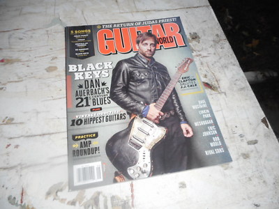 SEPT 2014 GUITAR WORLD music magazine BLACK KEYS - ERIC CLAPTON - JJ CALE