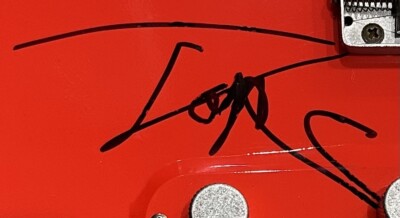 Aerosmith Signed Guitar Steven Tyler Brad Tom H Joe Perry