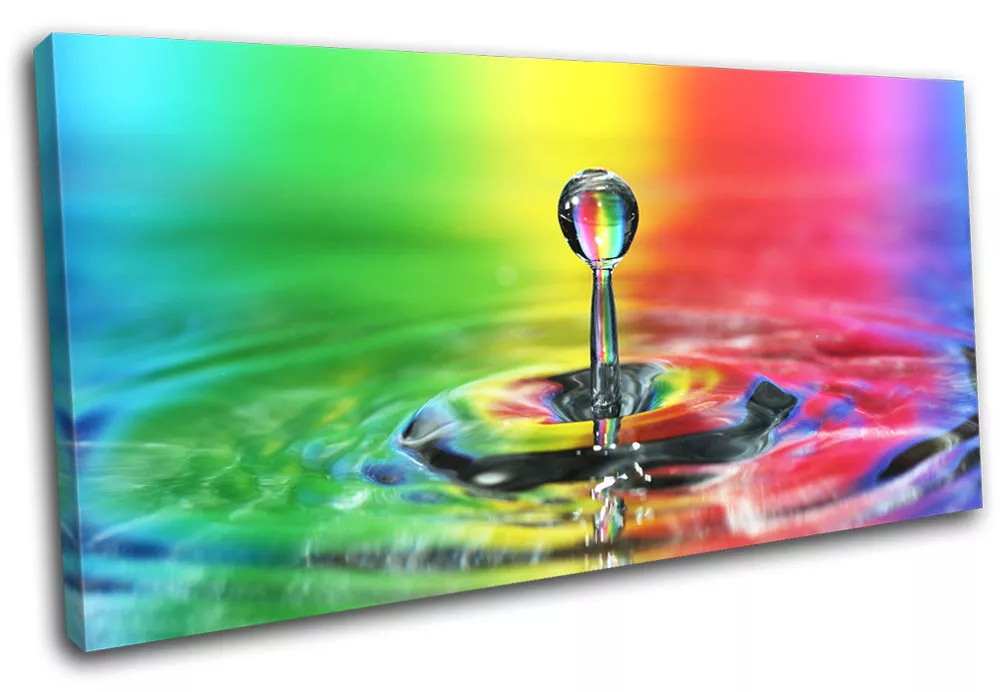 Wall Art Print, Rainbow Bubble