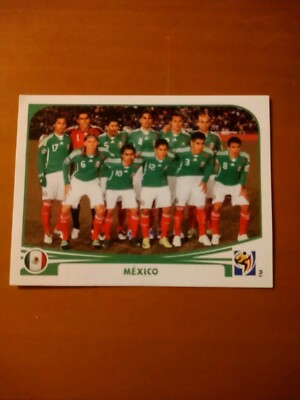 Mexico, Sticker,FIFA WORLD CUP SOUTH AFRICA 2010,#49,Mannschaftsfoto,Panini