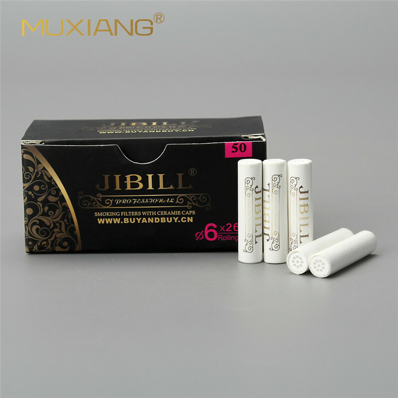50 Pcs 6mm Activated Carbon Filter for Smoking Tobacco Pipe Smoking  Accessories