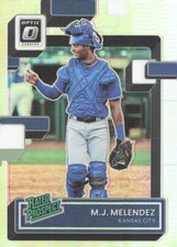 2022 Donruss Optic M.J. Melendez #RP-25 Silver Prizm