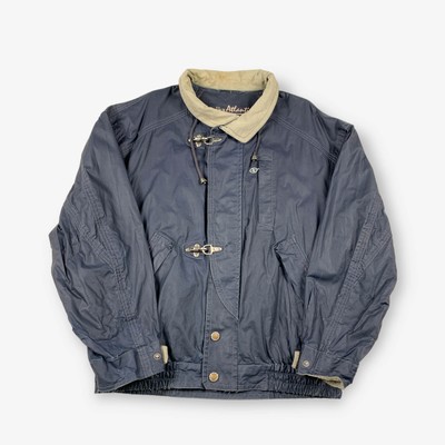 Blouson bombardier nautique Melka voile bleu marine XL vintage