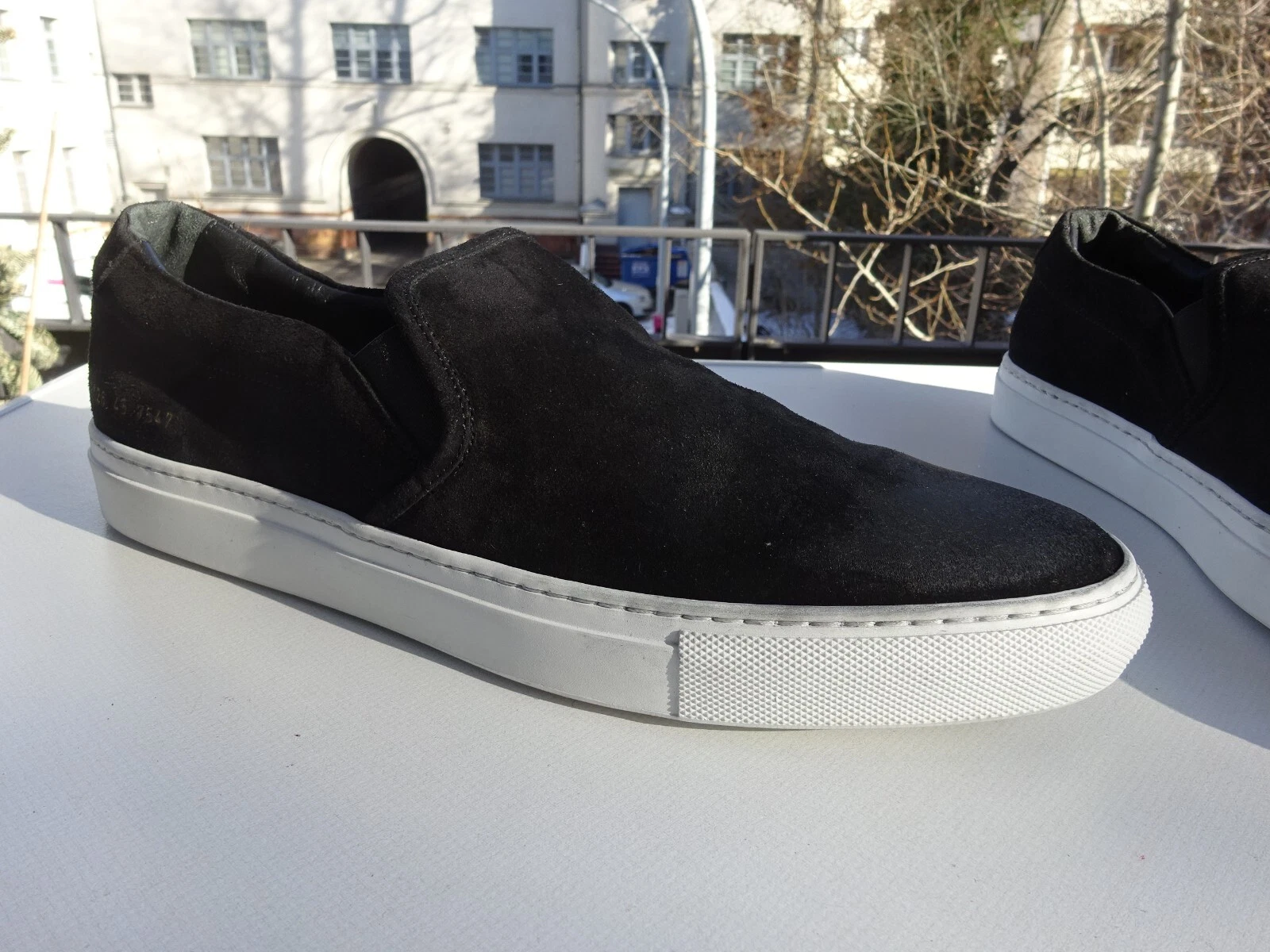 COMMON PROJECTS 2126 7547 scamosciato slip on sneakers scarpe pelle Italy numero 45 nuove