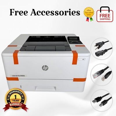 HP LaserJet Pro M404n Network Monochrome Laser Printer  Expertly Serviced