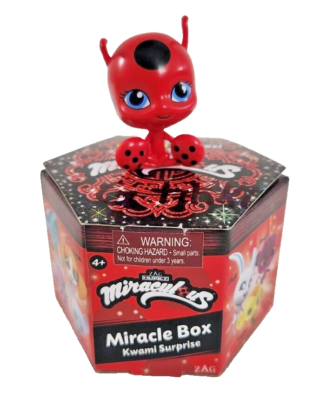 Miraculous Ladybug Kwami Surprise Tikki Miracle Box Figure Toy