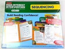 Lakeshore High Interest Intervention Reading Folders Grades 2-3 Sequencing LC467