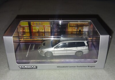 Tarmac Works 1/64 Mitsubishi Lancer Evolution Wagon Silver New