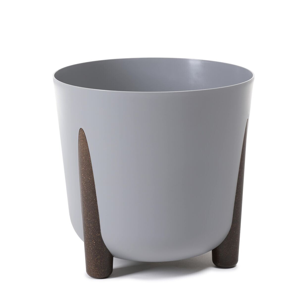 30cm Grey Frida Garden Plastic Plant Pot Indoor & Outdoor Use