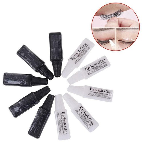 Mini Transparent False Eyelash Glue Transparent Eyelid Viscose 2ml I9S9 - Picture 3 of 15