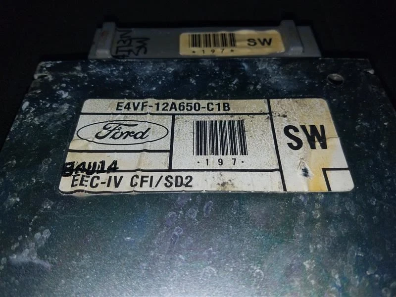 Engine ECM Electronic Control Module 6-232 3.8L Federal Fits 84-85 CAPRI 120642 Foto 2 de 3