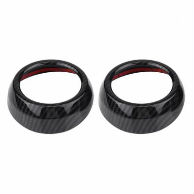 AIDLMBG Griglia Presa d'aria Stile Nero opaco Carbonio Accessori per la messa a punto degli esterni Ricambi per Jeep Per Renegade 2019-2023 (Matt Black