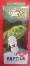 LUCKY HERP Reptile UVA UVB Light 5.0 23W Compact Fluorescent Tropical FREE SHIP