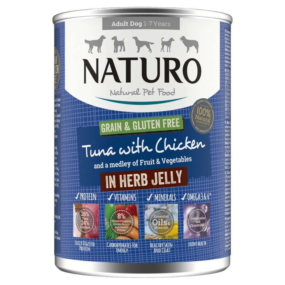 Naturo canned hotsell dog food