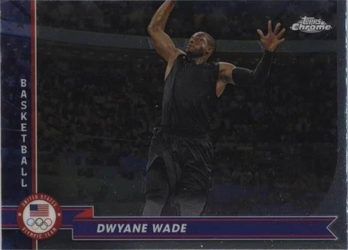 2024 Topps Chrome U.S. Olympic & Paralympic Team and Hopefuls - Dwyane Wade #173