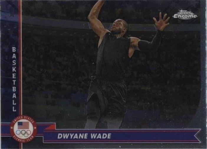 2024 Topps Chrome U.S. Olympic & Paralympic Team and Hopefuls - Dwyane Wade #173