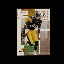 2002  Plaxico Burress    Pittsburgh Steelers "MVP"  Upper Deck  #192