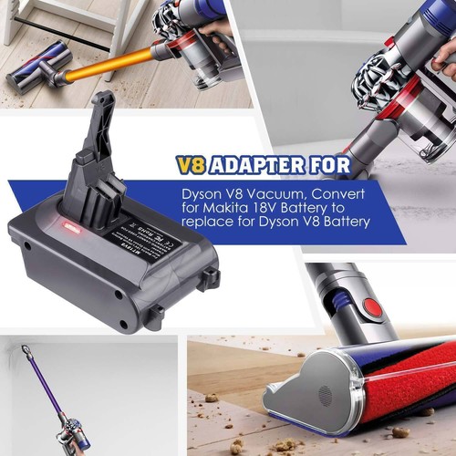 Per l'adattatore per batteria Dyson V8 convertito per Makita BL1850B per batteri - Foto 6 di 9