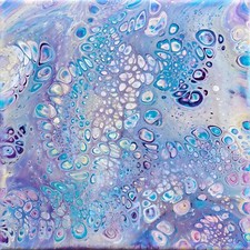 Quadro Moderno Astratto Fluid Art